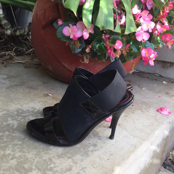 Miss Sixty Selina LeatherSuede Stiletto Heels 37.5 - Picture 4 of 8